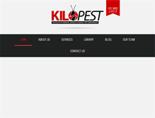 Tablet Screenshot of kilopest.com